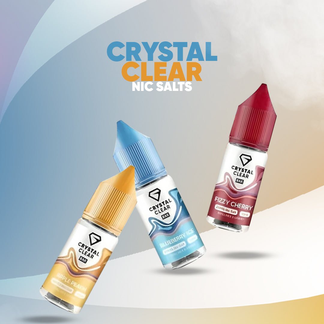 Crystal Clear Nic Salts: Pure Satisfaction in Every Puff