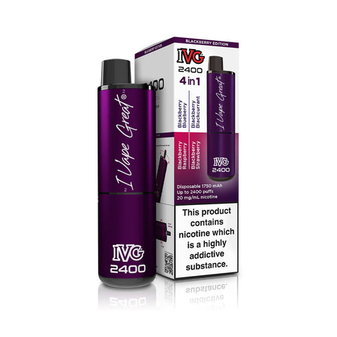 IVG 2400 Disposable Vape Device - Box of 5