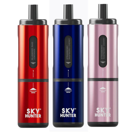 4 in 1 Sky Hunter 2600 Puffs Disposable Vape - Box of 5 - Topvapewholesale