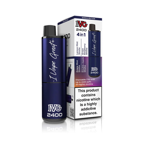 IVG 2400 Disposable Vape Device - Box of 5