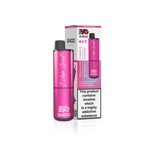 IVG 2400 Disposable Vape Device - Box of 5
