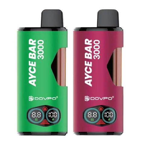 Dovpo Ayce Bar 3000 Puffs Disposable Vape Device 4 in 1 - Box of 5 - Topvapewholesale