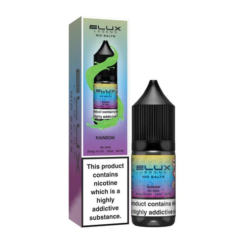 Elux Legend Nic Salts - 10ml E - liquids - Box of 10 - Topvapewholesale