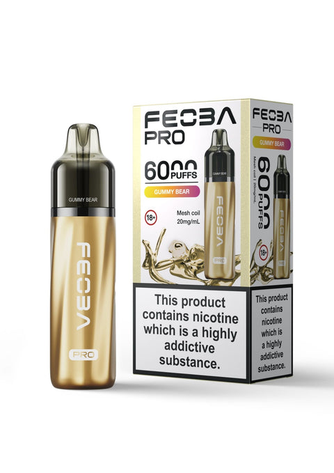 Feoba Pro 6000+ Disposbale Vape Box of 5 - Topvapewholesale