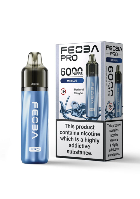 Feoba Pro 6000+ Disposbale Vape Box of 5 - Topvapewholesale