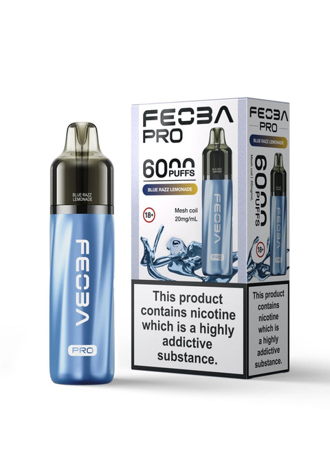 Feoba Pro 6000+ Disposbale Vape Box of 5 - Topvapewholesale