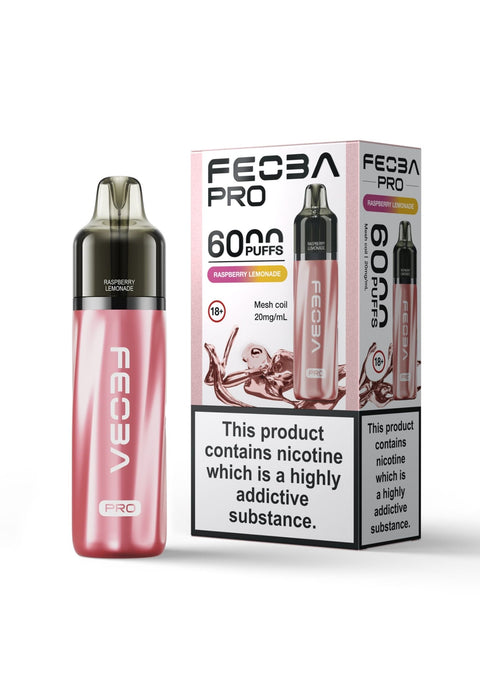 Feoba Pro 6000+ Disposbale Vape Box of 5 - Topvapewholesale