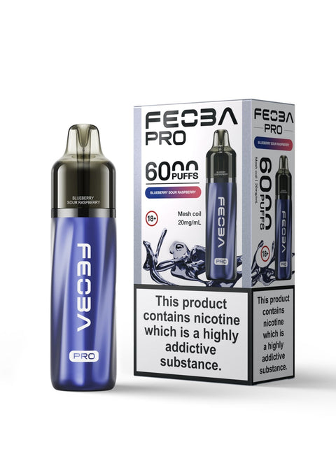 Feoba Pro 6000+ Disposbale Vape Box of 5 - Topvapewholesale