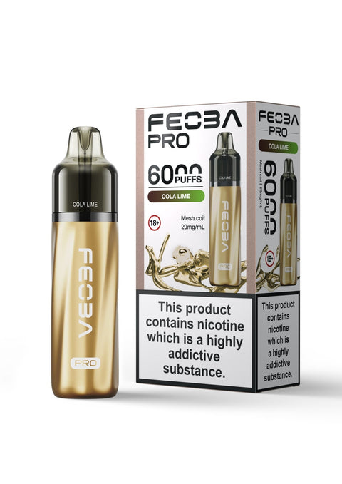 Feoba Pro 6000+ Disposbale Vape Box of 5 - Topvapewholesale