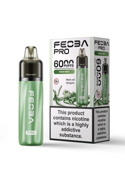 Feoba Pro 6000+ Disposbale Vape Box of 5 - Topvapewholesale