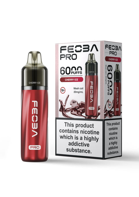 Feoba Pro 6000+ Disposbale Vape Box of 5 - Topvapewholesale