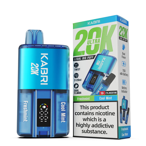 Kabri Ultra 20K Disposable Vape Box of 5 - Topvapewholesale