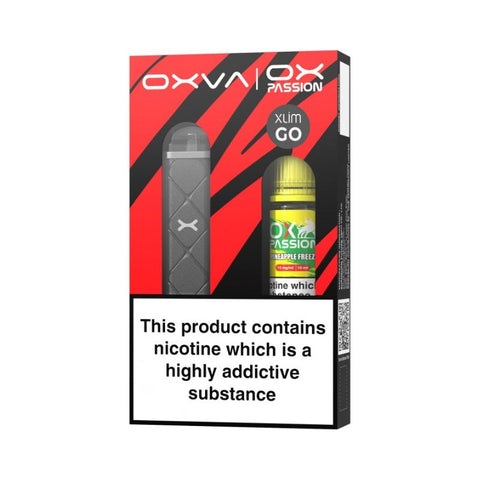 Oxva Xlim Go / Free Ox Passion Salt Pod Kit - Topvapewholesale