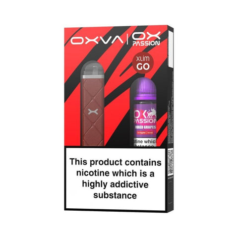 Oxva Xlim Go / Free Ox Passion Salt Pod Kit - Topvapewholesale