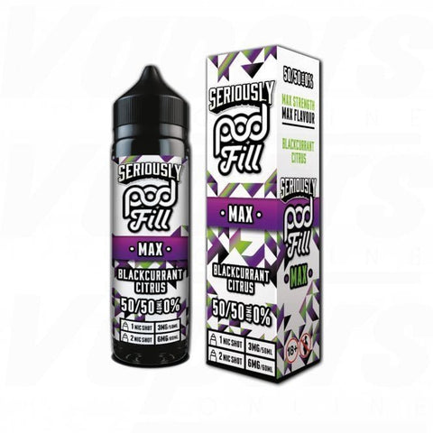 Seriously Pod Fill Max 50ml E - Liquid - Topvapewholesale