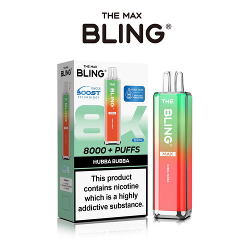 The Crystal Bling Max 8000 Prefilled Vape Pod Kit Box of 5 - Topvapewholesale