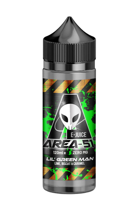 Area 51 Vape Juice 100ml E - liquids - Topvapewholesale