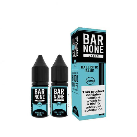 Bar None Nic Salt 10ml E - Liquid - Box of 10 - Topvapewholesale