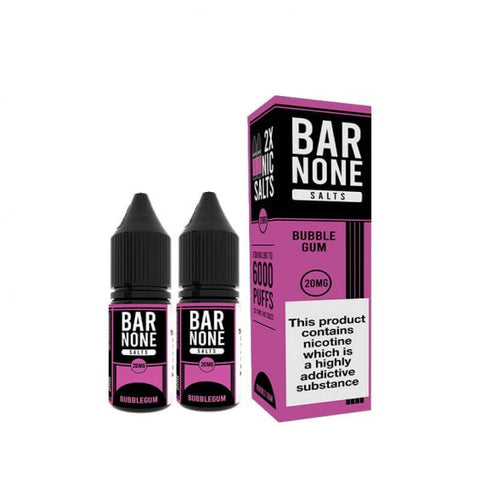 Bar None Nic Salt 10ml E - Liquid - Box of 10 - Topvapewholesale