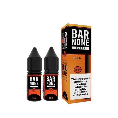 Bar None Nic Salt 10ml E - Liquid - Box of 10 - Topvapewholesale