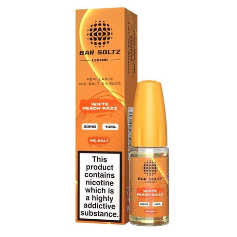 Bar Soltz Legend Nic Salts 10ml E - liquids - Box of 10 - Topvapewholesale
