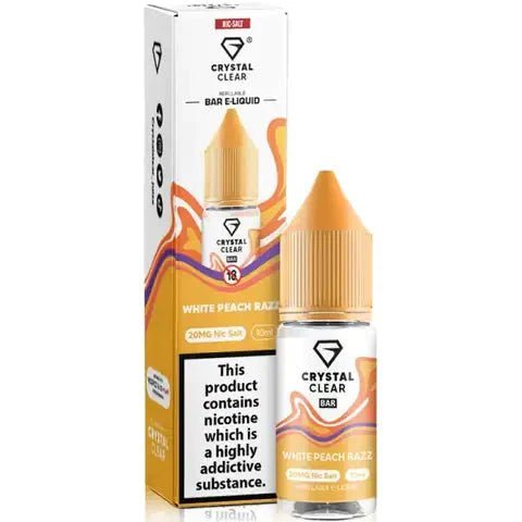 Crystal Clear Nic Salts 10ml - Pack of 10 - Topvapewholesale