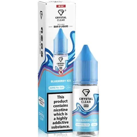 Crystal Clear Nic Salts 10ml - Pack of 10 - Topvapewholesale