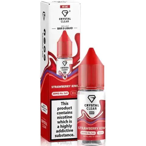 Crystal Clear Nic Salts 10ml - Pack of 10 - Topvapewholesale