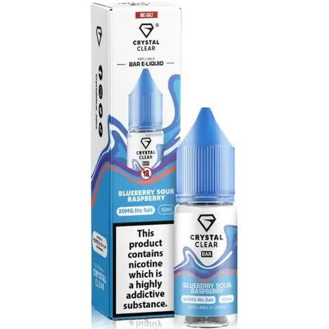 Crystal Clear Nic Salts 10ml - Pack of 10 - Topvapewholesale