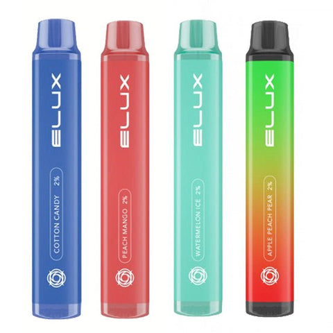 Elux Legend Mini Disposable Vape Pen - 600 Puffs | Pack of 10 - Topvapewholesale