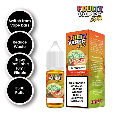 Fruity Vapes Salt 10ml Nic Salts Box of 10 - Topvapewholesale