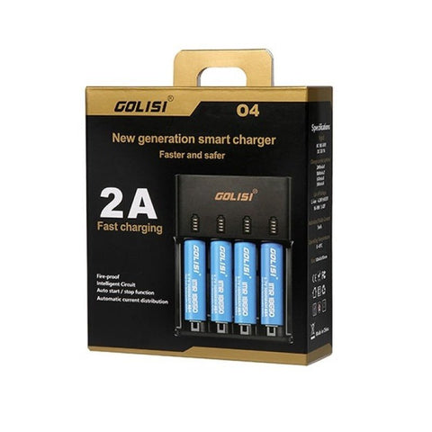 Golisi O4 2Amp 4 Way Smart Charger - Topvapewholesale