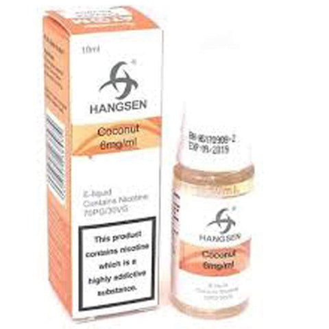 Hangsen - Coconut - 10ml (Pack of 10) - Topvapewholesale