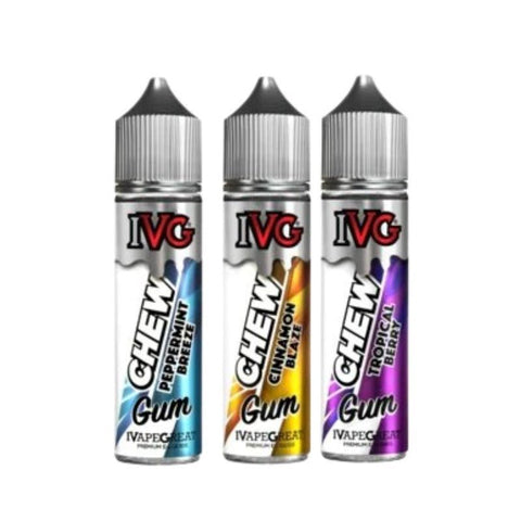 IVG Gum Range 50ml Shortfill - Topvapewholesale