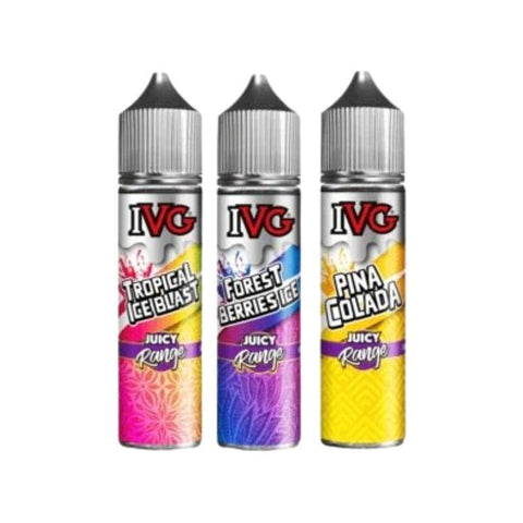 IVG Juicy Range 50ml Shortfill - Topvapewholesale