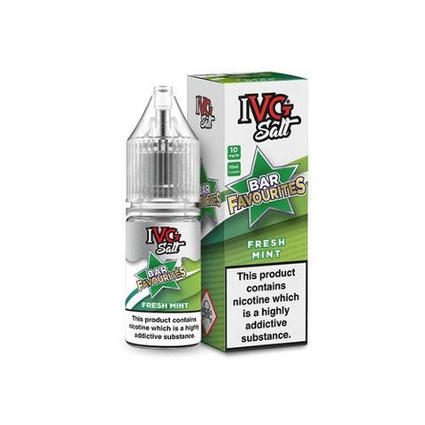 IVG Nic Salt Bar Favourite 10ml E Liquid - Pack Of 10 - Topvapewholesale