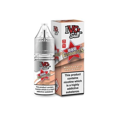 IVG Nic Salt Bar Favourite 10ml E Liquid - Pack Of 10 - Topvapewholesale