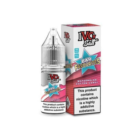 IVG Nic Salt Bar Favourite 10ml E Liquid - Pack Of 10 - Topvapewholesale