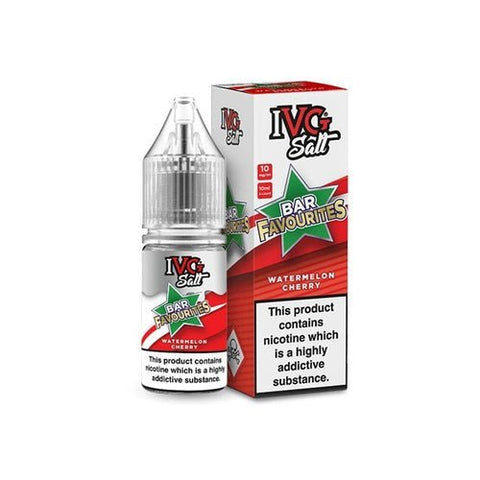 IVG Nic Salt Bar Favourite 10ml E Liquid - Pack Of 10 - Topvapewholesale