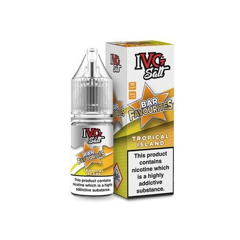 IVG Nic Salt Bar Favourite 10ml E Liquid - Pack Of 10 - Topvapewholesale