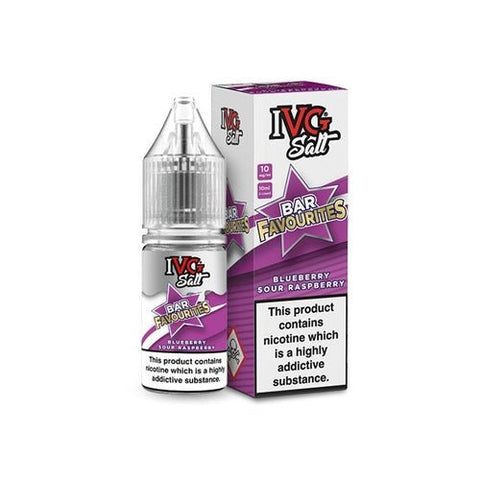 IVG Nic Salt Bar Favourite 10ml E Liquid - Pack Of 10 - Topvapewholesale