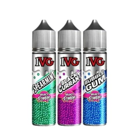 IVG Select Range 50ml Shortfill - Topvapewholesale