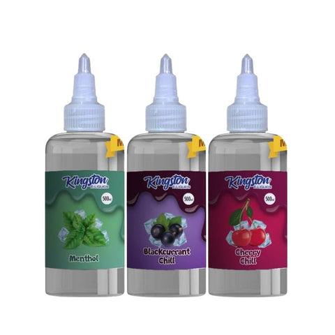 Kingston E - liquids Chill 500ml Shortfill - Topvapewholesale