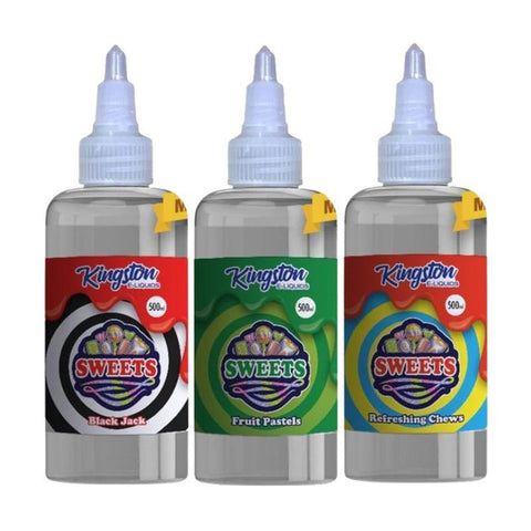 Kingston E - liquids Sweets 500ml Shortfill - Topvapewholesale