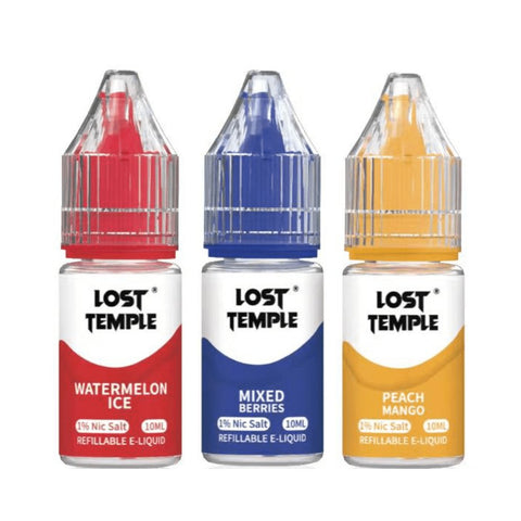 Lost Temple Nic Salts 10ml - Box of 10 - Topvapewholesale