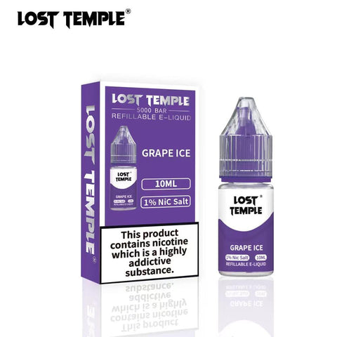 Lost Temple Nic Salts 10ml - Box of 10 - Topvapewholesale