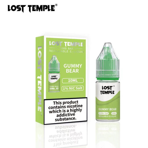 Lost Temple Nic Salts 10ml - Box of 10 - Topvapewholesale