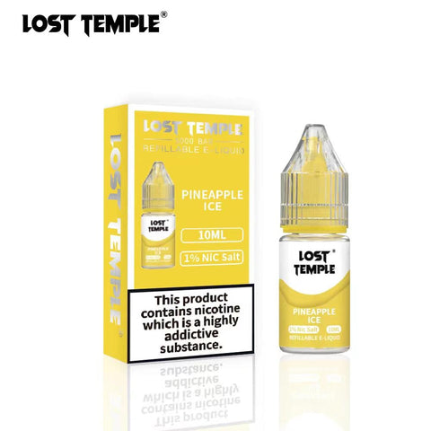 Lost Temple Nic Salts 10ml - Box of 10 - Topvapewholesale