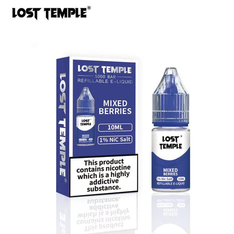 Lost Temple Nic Salts 10ml - Box of 10 - Topvapewholesale