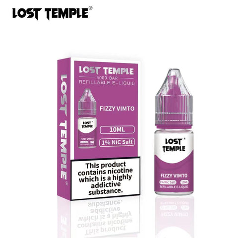 Lost Temple Nic Salts 10ml - Box of 10 - Topvapewholesale